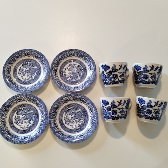 Vintage English Ironstone Tableware LTD 8pc set - Picture 2 of 11